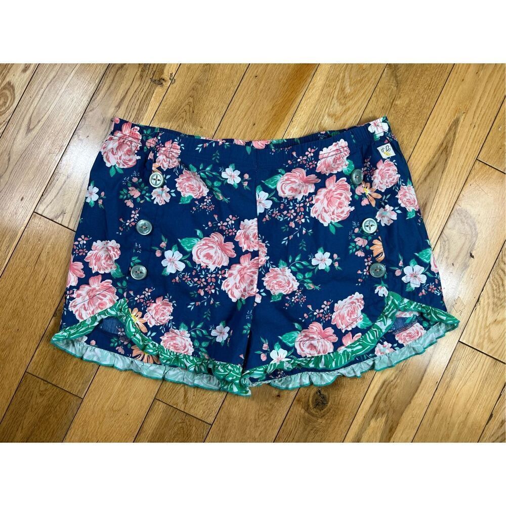 Wildflowers Womens Floral Shorts Size L